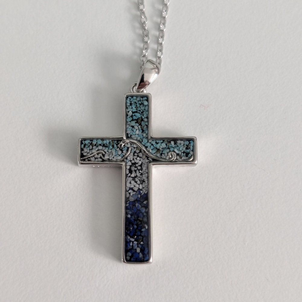 Sterling Silver CROSS NECKLACE